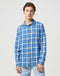Wrangler Men's 1 Pocket Shirt In Blue Indigo